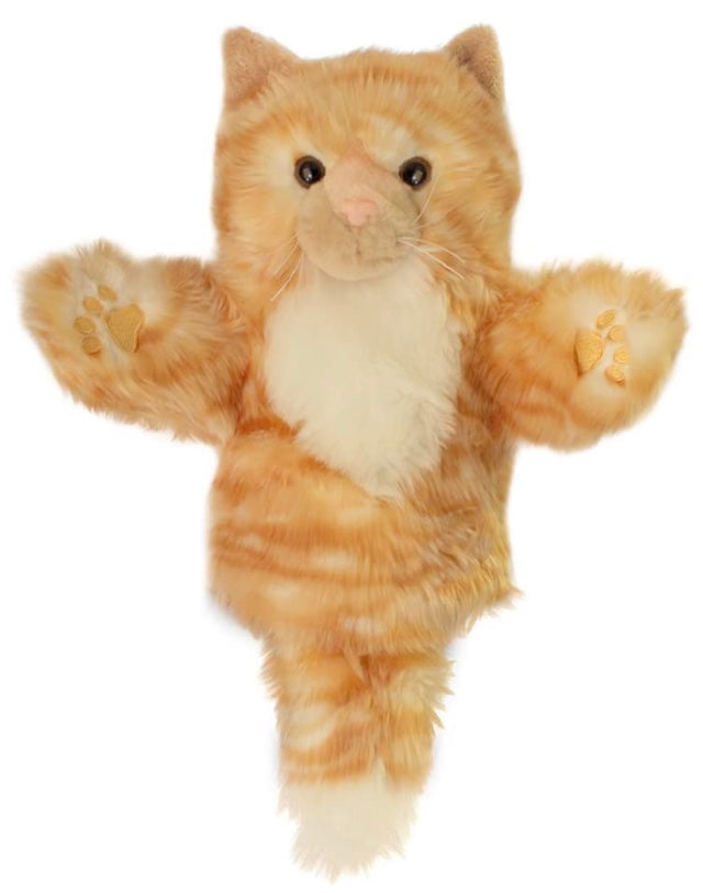 Hand Puppet Ginger Tabby