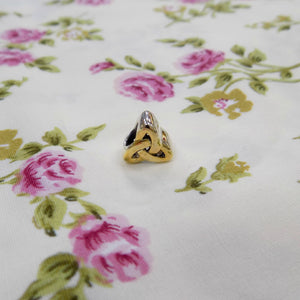 Gold-Plated Trinity Knot Charm