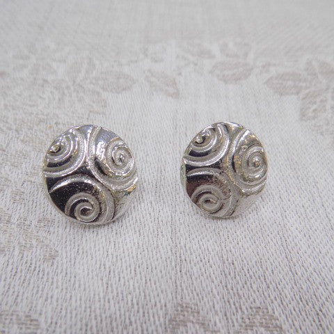 Reaction Celtic Pattern Earrings- Circle