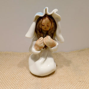 Ceramic figure of Holy Mary, Made in Ireland