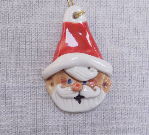 Santa Ceramic Christmas Decoration