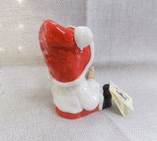 Load image into Gallery viewer, Handmade Santa Claus Figure with Pint