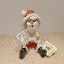 Load image into Gallery viewer, Ceramic Santa Figure