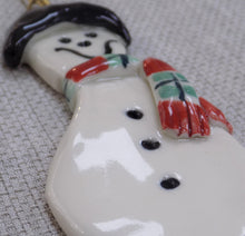 Load image into Gallery viewer, Snowman Christmas Ornament