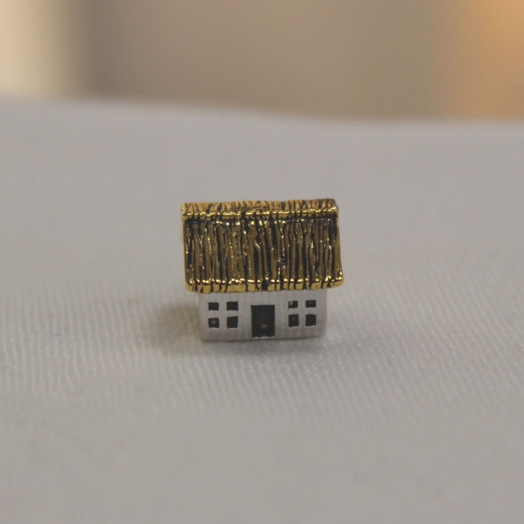 Irish Thatched Cottage Bead Charm