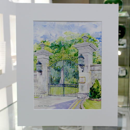 Adare Manor Gate Print