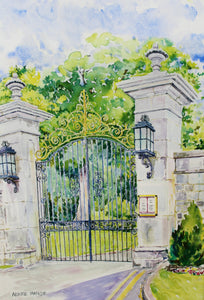 Adare Manor Gate Print