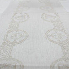 Load image into Gallery viewer, Damask Irish Linen Runner- Celtic- 12&quot;x54&quot;