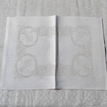 Load image into Gallery viewer, Irish linen placemat with celtic crosses