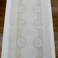 Load image into Gallery viewer, Damask Irish Linen Runner- Celtic, 12&quot;x45&quot;