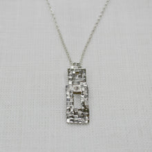 Load image into Gallery viewer, Abbey Wall necklace by Annie Quinn sterling silver made in Ireland