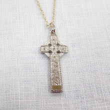 Load image into Gallery viewer, Sterling Silver Cashel High Cross/ Croke Market Cross