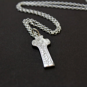 Sterling Silver Cross of St. Patrick/ Carndonagh