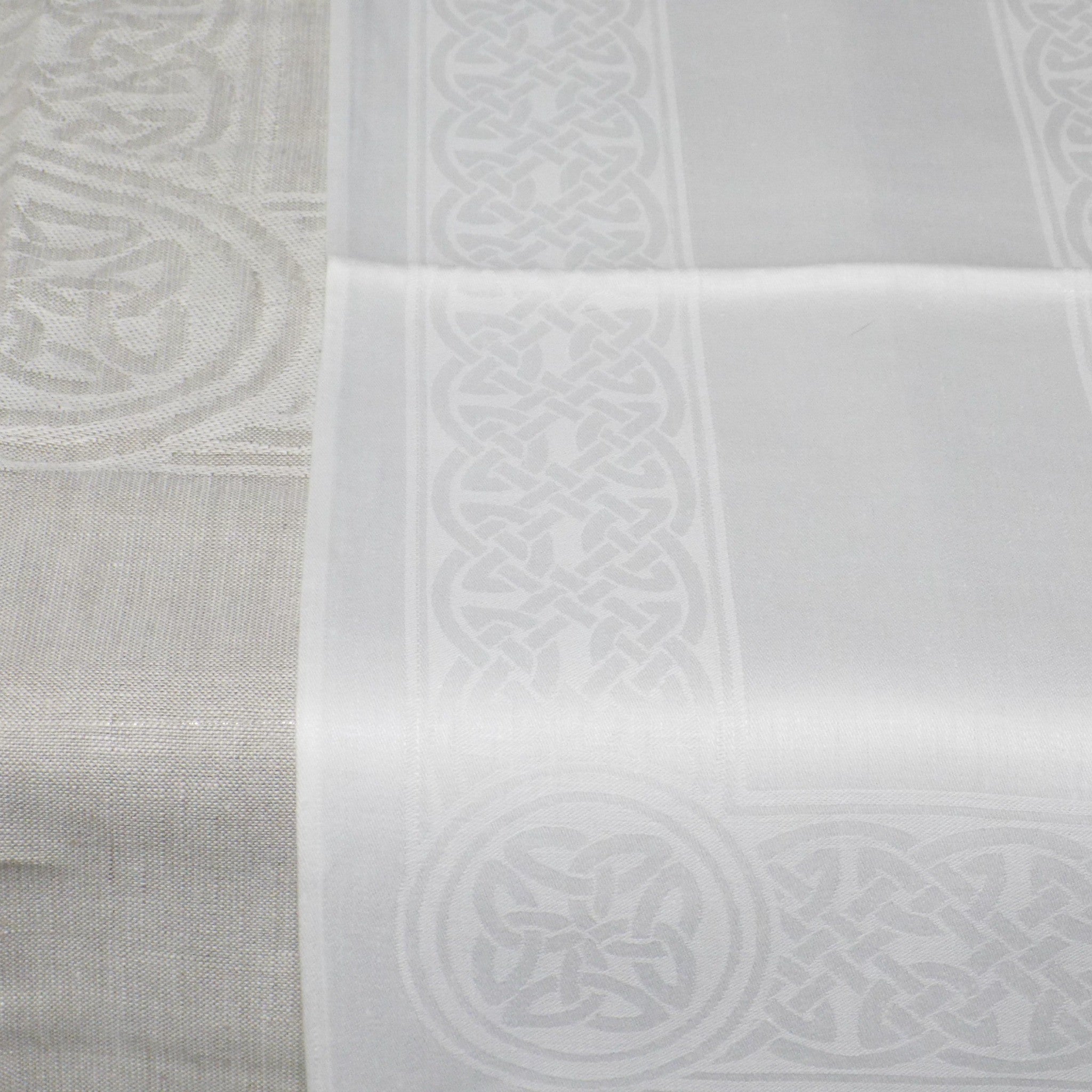 Irish linen table runner on sale