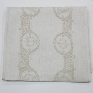 Damask Irish Linen Runner- Celtic- 12"x54"