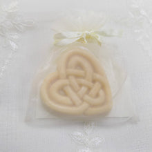 Load image into Gallery viewer, Handmade goats milk soap celtic heart