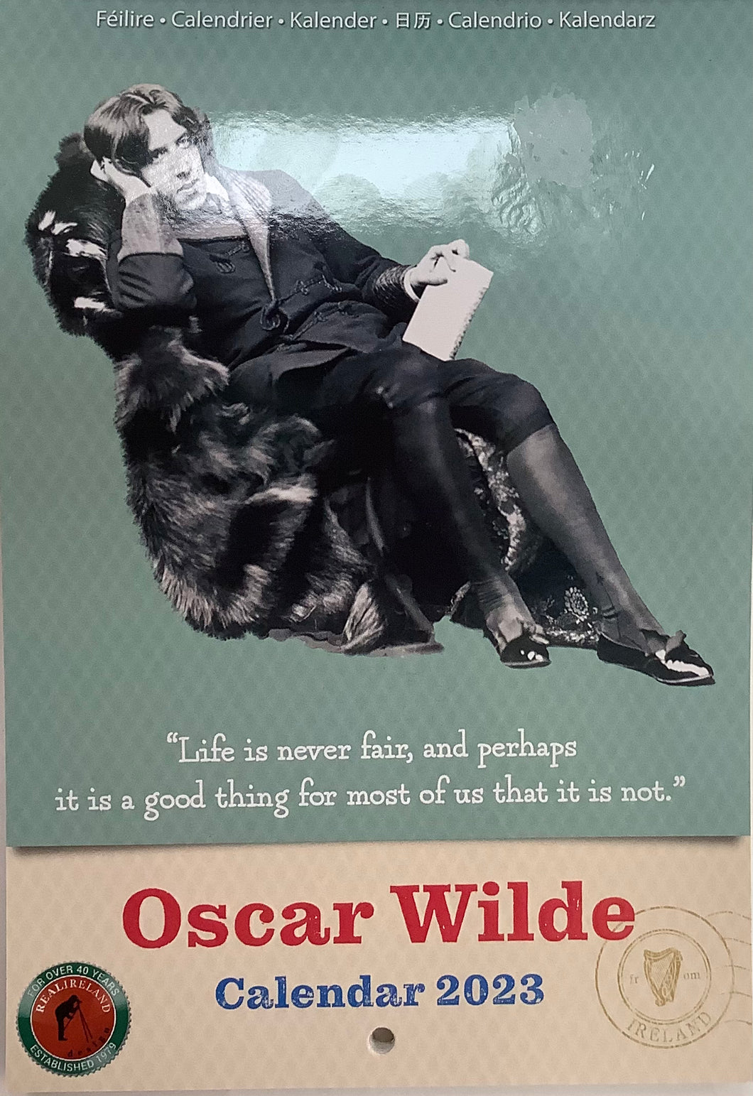 Calendar Oscar Wilde 2023