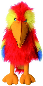 Hand Puppet Scarlet Macaw