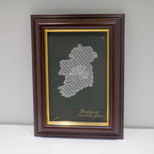 Load image into Gallery viewer, Limerick lace map of Ireland