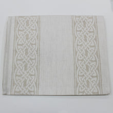 Load image into Gallery viewer, Damask Irish Linen Runner- &quot;Colmcille&quot; - 54&quot;