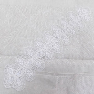 Rose Patterned Lace Doily
