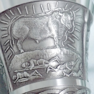 Pewter "Queen Maeve" Beaker