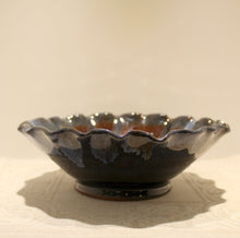 Load image into Gallery viewer, Rossa Pottery Bowl (Fluted edge)large