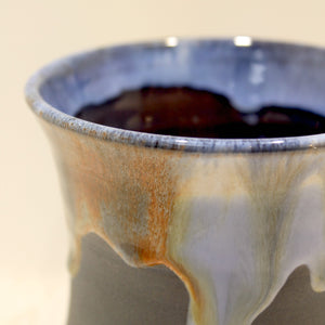 detail of a mug from Rossa Pottery, made in Ireland.