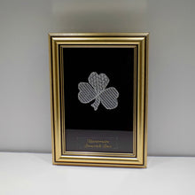 Load image into Gallery viewer, Framed Limerick lace shamrock (Style 2)