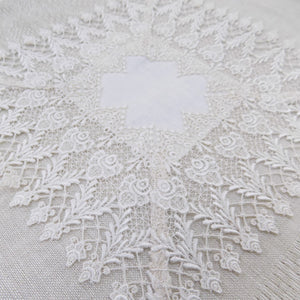 Square Lace Doily or Table Centre