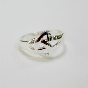 Sterling Silver Trinity Knot Ring