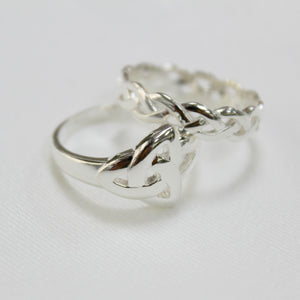 Sterling Silver Trinity Knot Ring