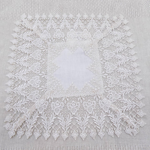 square lace table centre or doily