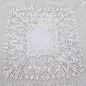 square lace table centre or doily