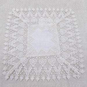 square lace table centre or doily