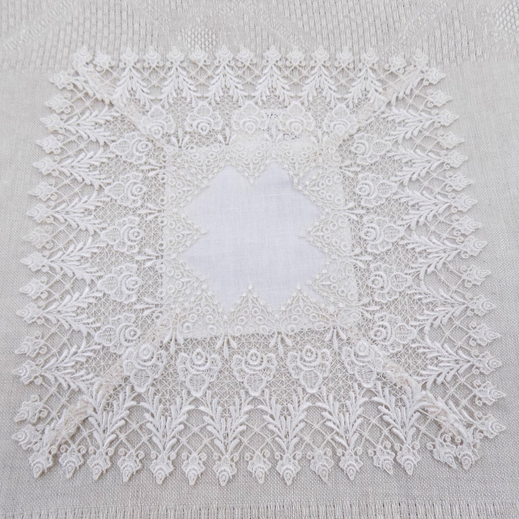 square lace table centre or doily