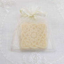 Load image into Gallery viewer, square celtic design goats milk soap