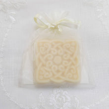 Load image into Gallery viewer, square celtic design goats milk soap