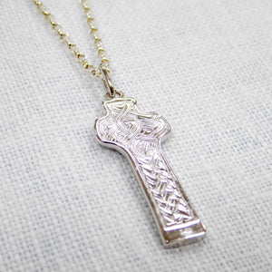 Sterling Silver Cross of St. Patrick/ Carndonagh