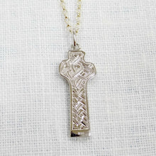 Load image into Gallery viewer, Sterling Silver Cross of St. Patrick/ Carndonagh