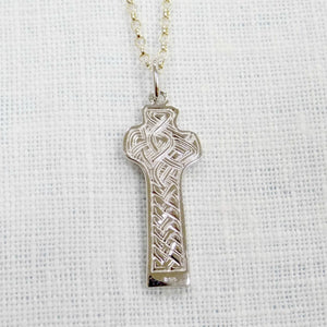 Sterling Silver Cross of St. Patrick/ Carndonagh