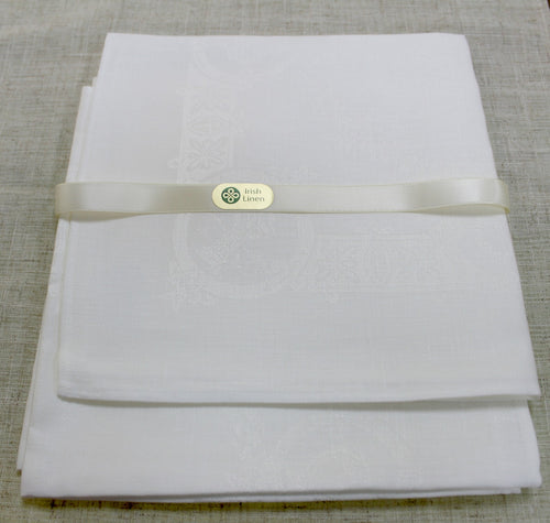 Etamine Irish Linen Napkin- White