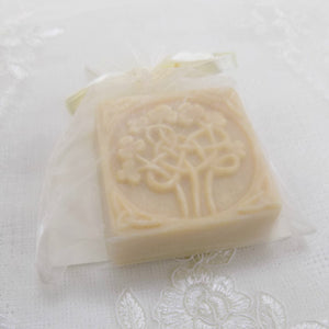 Tree of life shaped Irish goats milk soap