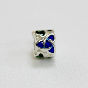 Sterling Silver Shamrock and Trinity Knot Charm